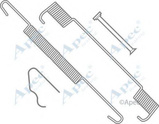 APEC BRAKING KIT736 Комплектуючі, гальмівна колодка