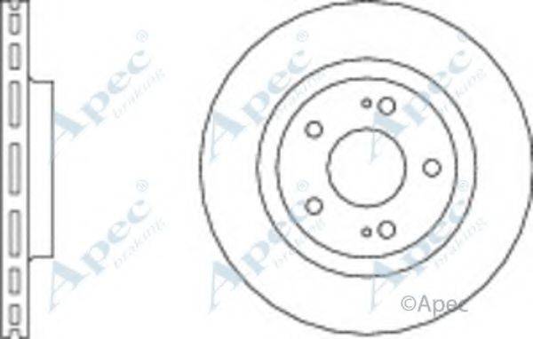 APEC BRAKING DSK2297 гальмівний диск