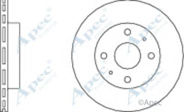 APEC BRAKING DSK2112 гальмівний диск