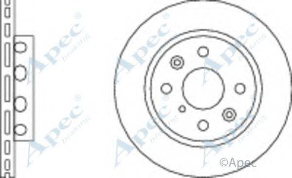 APEC BRAKING DSK2152 гальмівний диск