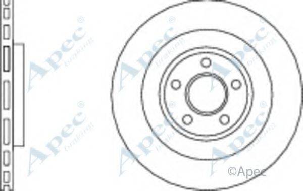 APEC BRAKING DSK2605 гальмівний диск