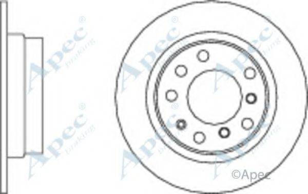 APEC BRAKING DSK2624 гальмівний диск