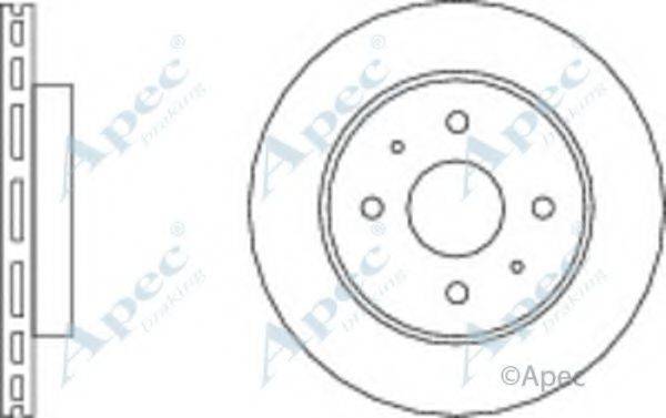 APEC BRAKING DSK2629 гальмівний диск