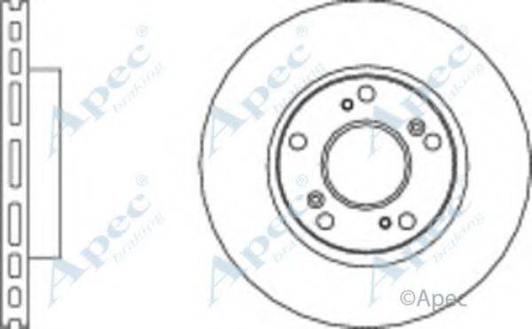 APEC BRAKING DSK2815 гальмівний диск