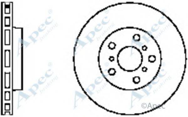 APEC BRAKING DSK748 гальмівний диск