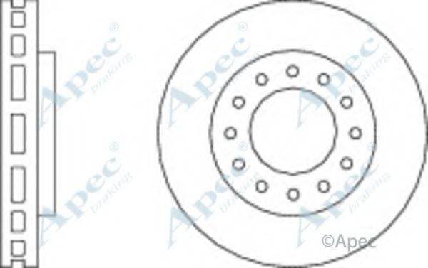 APEC BRAKING DSK2800 гальмівний диск