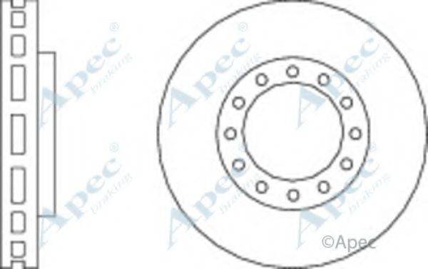 APEC BRAKING DSK2940 гальмівний диск