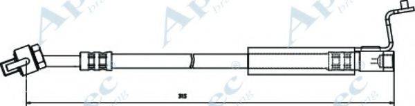 APEC BRAKING HOS3225 Гальмівний шланг