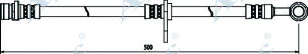 APEC BRAKING HOS3320 Гальмівний шланг