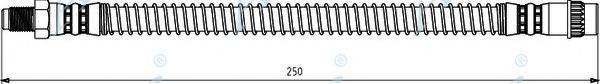 APEC BRAKING HOS3783 Гальмівний шланг
