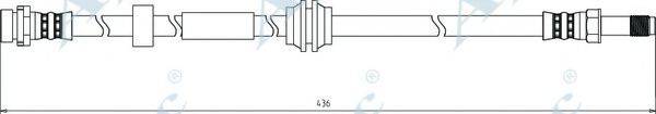 APEC BRAKING HOS3796 Гальмівний шланг