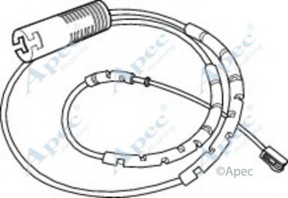 APEC BRAKING WIR5250 Покажчик зносу, накладка гальмівної колодки