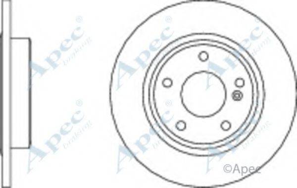 APEC BRAKING DSK2992 гальмівний диск