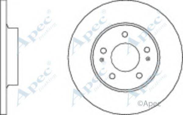 APEC BRAKING DSK3090 гальмівний диск