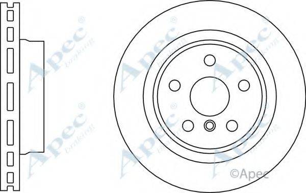 APEC BRAKING DSK3169 гальмівний диск