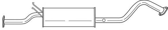 SIGAM 24618 Глушник вихлопних газів кінцевий