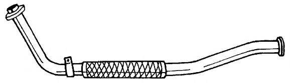 SIGAM 67107 Труба вихлопного газу