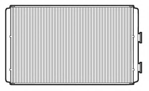 CTR 1228007 Теплообмінник, опалення салону
