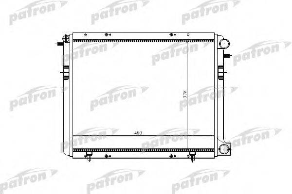 PATRON PRS3199 Радіатор, охолодження двигуна