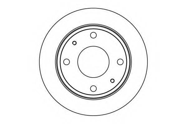 MOTAQUIP LVBD1019 гальмівний диск