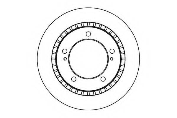 MOTAQUIP LVBD1153Z гальмівний диск