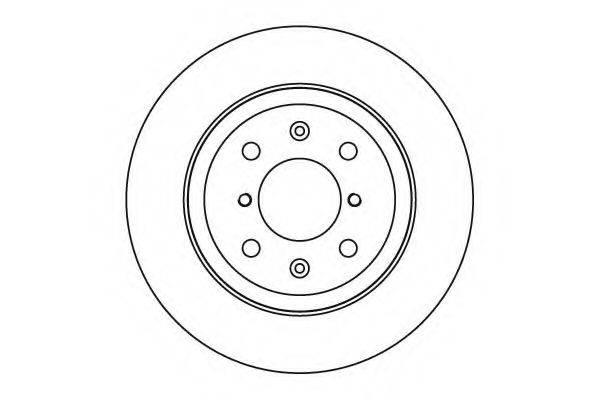 MOTAQUIP LVBD1154Z гальмівний диск