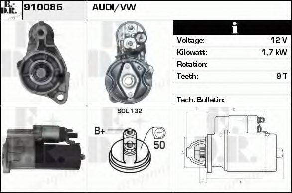 EDR 910086 Стартер