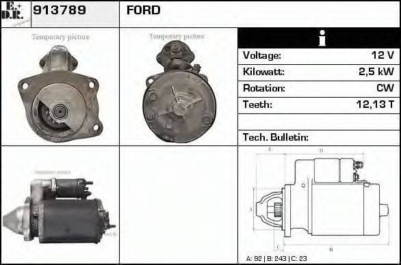 EDR 913789 Стартер