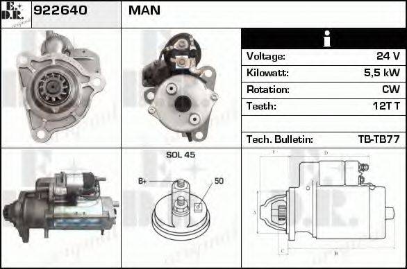 EDR 922640 Стартер