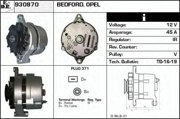 EDR 930870 Генератор