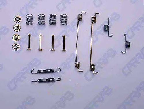 CARRAB BRAKE PARTS 3314 Комплектуючі, гальмівна колодка