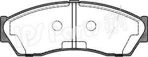 IPS PARTS IBD1008 Комплект гальмівних колодок, дискове гальмо