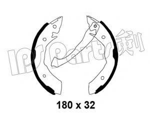 IPS PARTS IBL4584 Гальмівні колодки