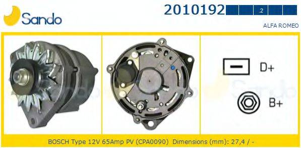 SANDO 20101922 Генератор