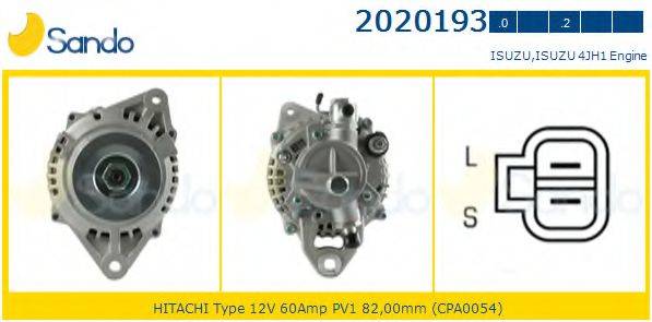 SANDO 20201930 Генератор