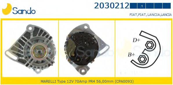 SANDO 20302121 Генератор