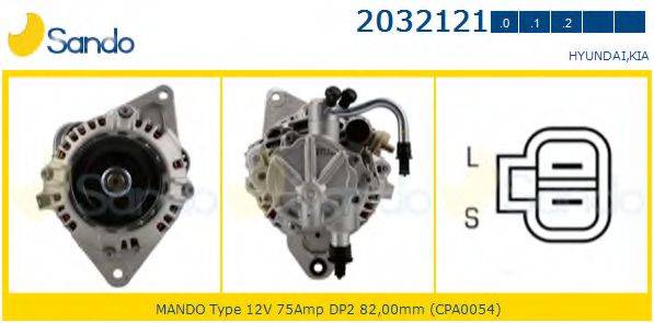 SANDO 20321211 Генератор