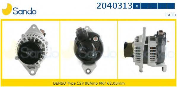 SANDO 20403130 Генератор