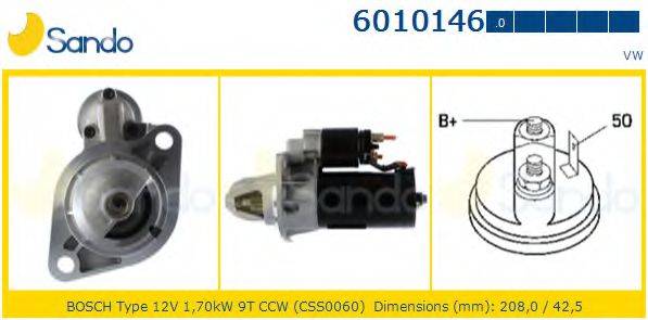 SANDO 60101460 Стартер