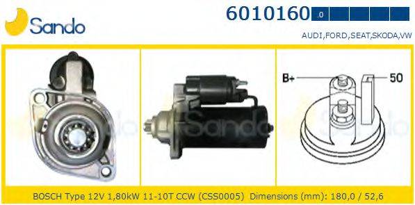 SANDO 60101600 Стартер