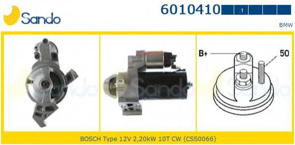 SANDO 60104101 Стартер