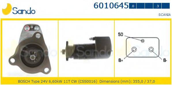 SANDO 60106450 Стартер