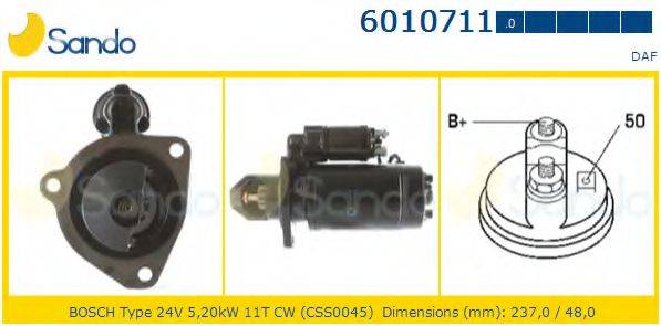 SANDO 60107110 Стартер