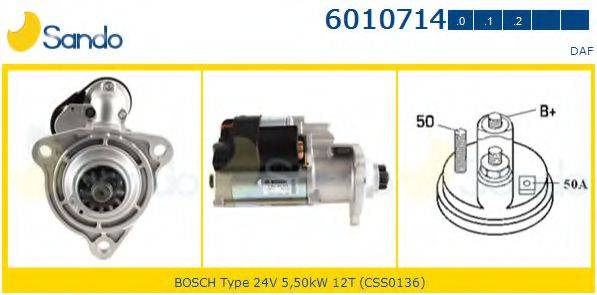SANDO 60107140 Стартер