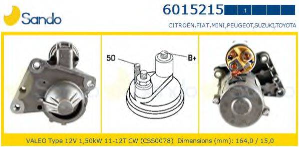 SANDO 60152151 Стартер