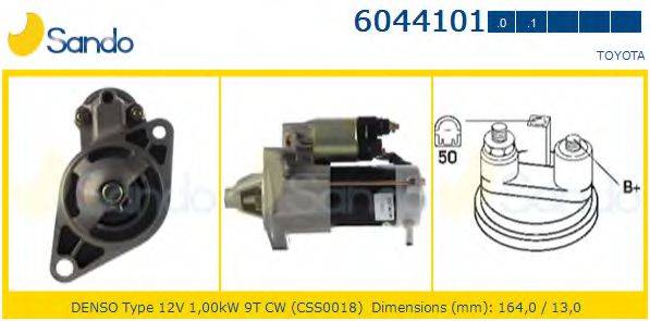 SANDO 60441010 Стартер