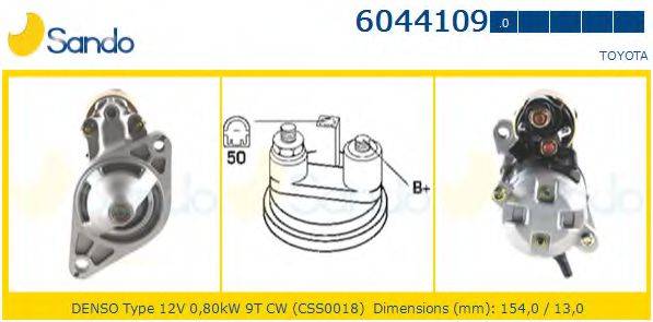 SANDO 60441090 Стартер