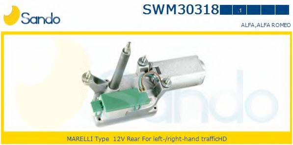 SANDO SWM303181 Двигун склоочисника