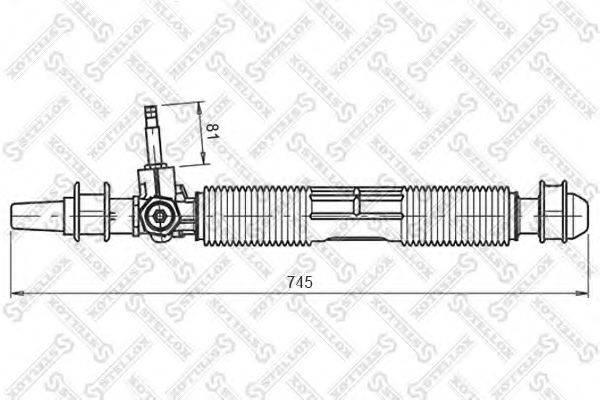 STELLOX 0035020SX Рульовий механізм