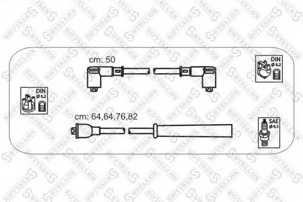 STELLOX 1038104SX Комплект дротів запалювання